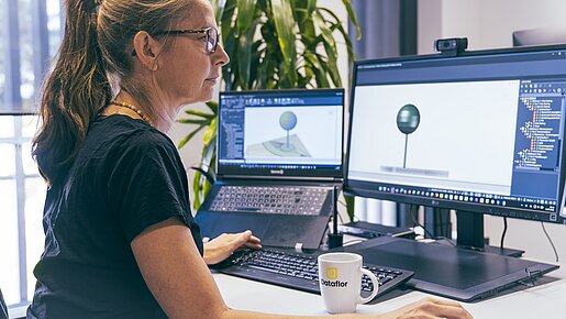 Weiterverarbeitung einer LANDSKETCH Planung in LANDXPERT
