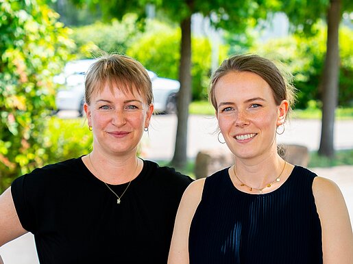 Laura Knappmann und Lena Yigen, Referentinnen bei den Dataflor Unternehmenstagen 2027