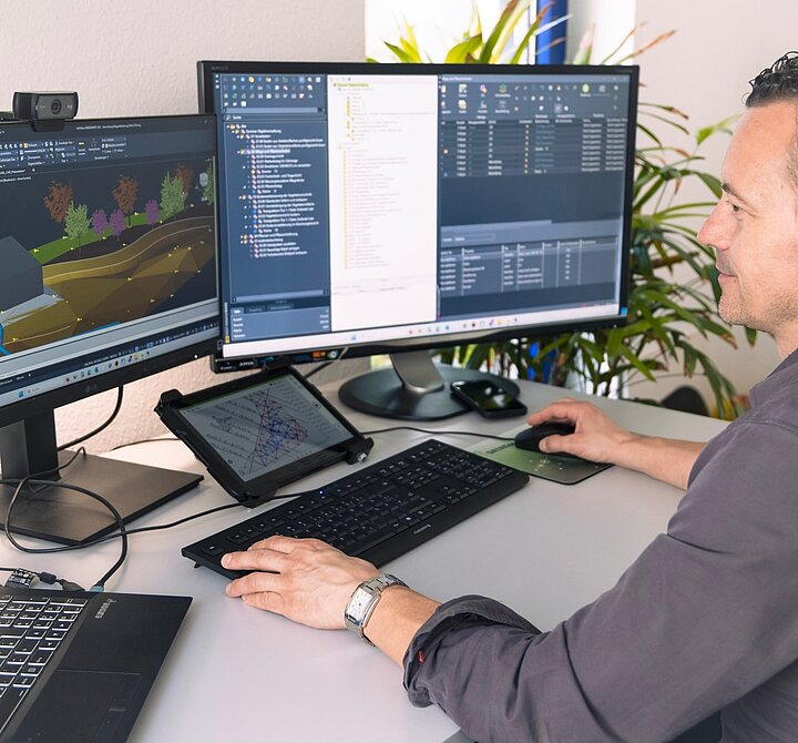BIM-Modell und IFC-Daten in LANDXPERT bearbeiten
