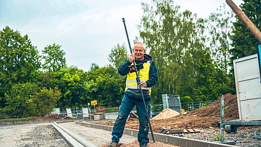 Digitales Aufmaß mit MEASURE now PRO auf der Baustelle