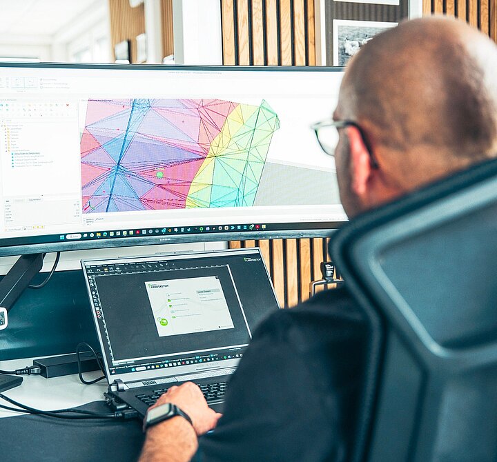 Geländemodell und Kartendaten für die Gartenplanung mit LANDSKETCH maps