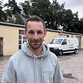 Fabian Bock, Bauleiter bei Keller Tersch GmbH