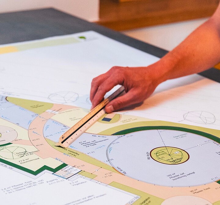CAD-Planung einer Außenanlage mit LANDXPERT